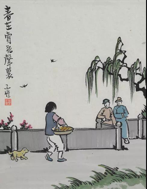"漫画人间"丰子恺的艺术世界部分作品欣赏