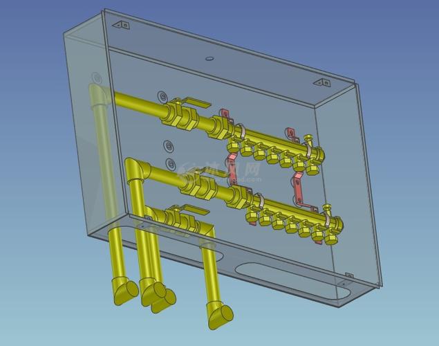 地暖分集水器箱