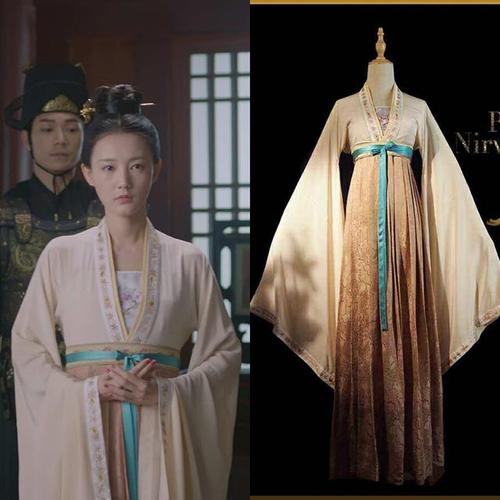 鹤唳华亭陆文昔服饰盘点:一池水灯别云间