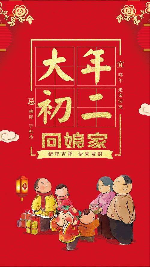 新年初一到初七