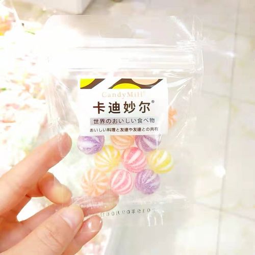 卡迪妙尔 水果 硬糖 草莓 树莓 绣球 树叶 橘瓣 多种形状一包5斤