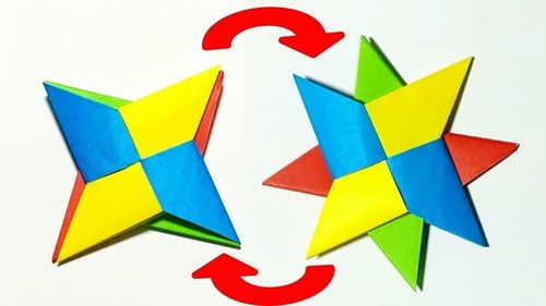 飞镖的折法,简单的手工折纸,非常好学,飞镖还可以飞得