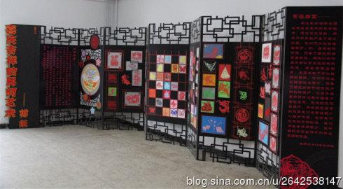 三十八中举办迎新剪纸作品展