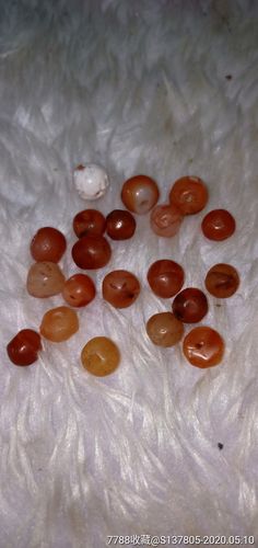 辽代玛瑙珠子 辽代玛瑙 保真包老