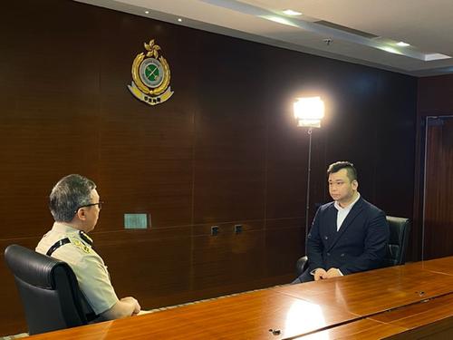 香港海关关长邓以海:守好国家南大门 严厉打击破坏国家及香港安全的不