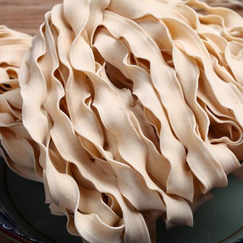 台湾进口食品特产荞麦*削面900g 关庙面劲道干面条 日晒.