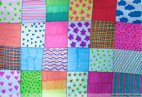 第7课入门班范画——大花布 - mllxxyw - 小叶子的家