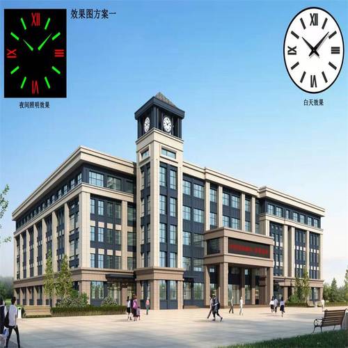 学校塔钟建筑钟表钟楼大钟维修优选烟台启明时钟