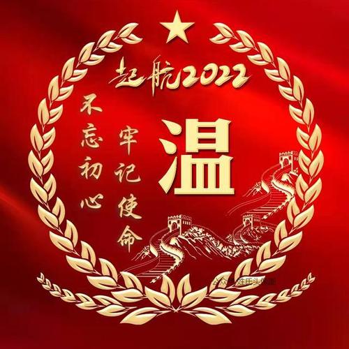起航2022喜庆姓氏头像