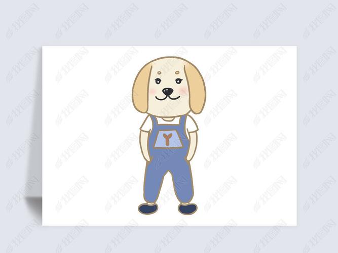 卡通拟人动物手绘卡通元素