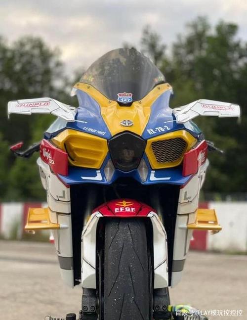 rx782高达配色川崎ninjah2痛车