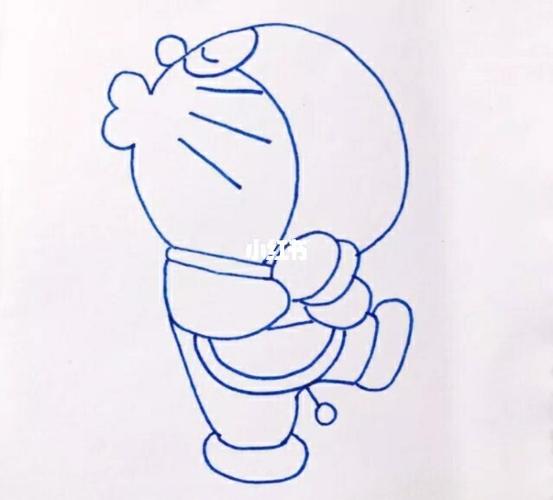 哆啦a梦#~~动漫系列简笔画3_动漫_简笔画_哆啦a梦怎么样_哆啦a梦