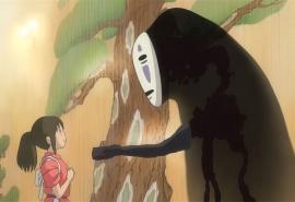 千与千寻无脸男电脑桌面壁纸图片