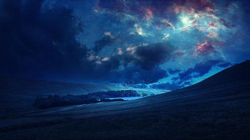 山水沙漠树林星空高清风景壁纸图片 (7/7)