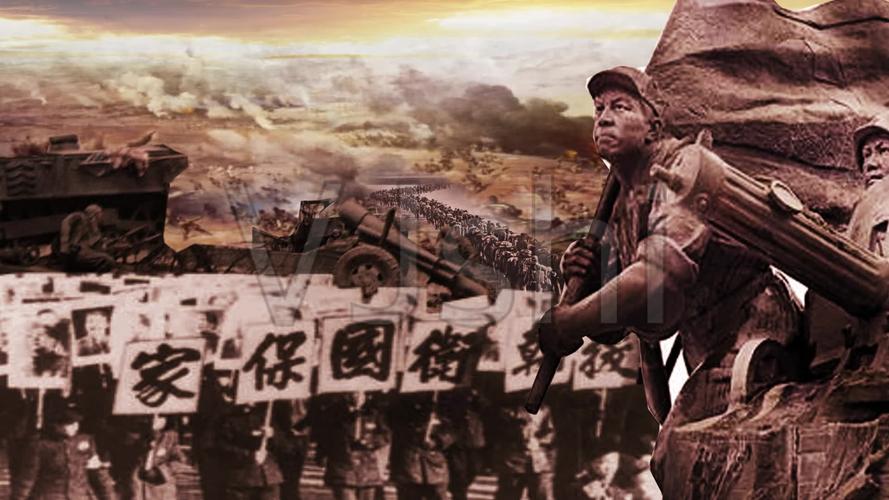 抗美援朝_1920x1080_高清视频素材下载(编号:5866307)