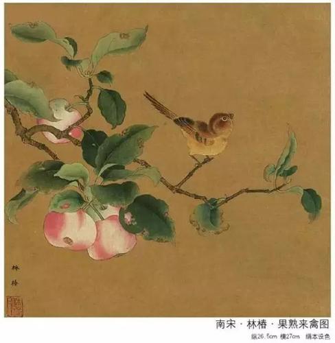 宋代极品工笔花鸟27幅