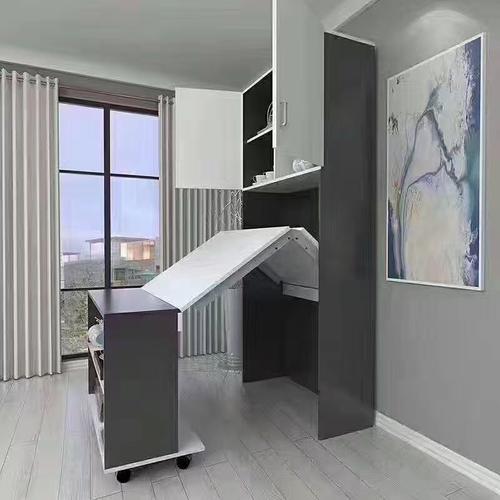 隐形折叠桌伸缩餐桌书桌电脑桌暗藏折叠式家具五金链接配件