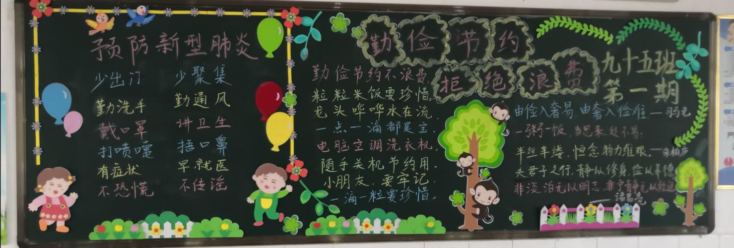 小小黑板报,美育驻心田