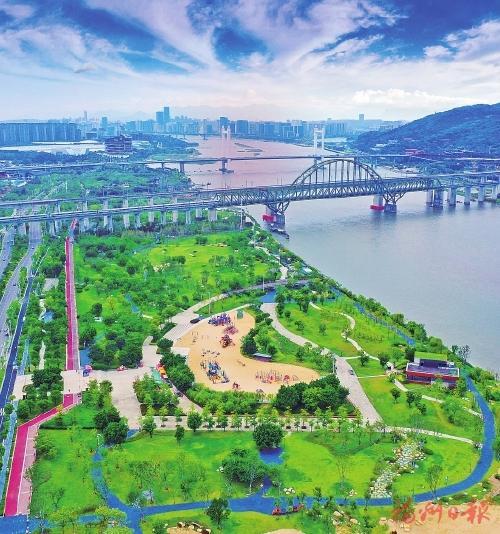 初冬游园好去处三江口生态公园八大景点芳名定了