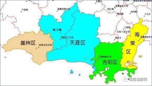 你都了解三亚的区域划分吗?