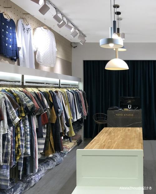 8万元购物空间16平米装修案例_效果图 - 苏州yoyo服装