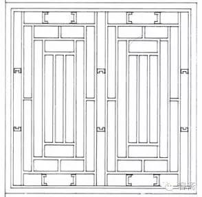 传统工艺 | 中国窗棂艺术 格心棂花