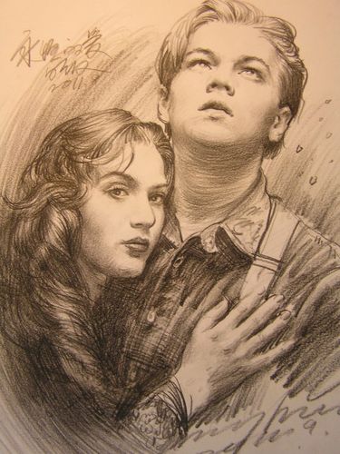 永恒的爱《泰坦尼克号》/明明素描