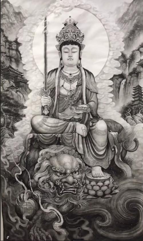 满背观音素材分享