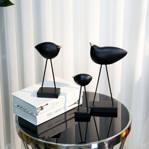 购客北欧style创意小鸟摆件家居现代简约家庭室内装 饰品电视柜客厅