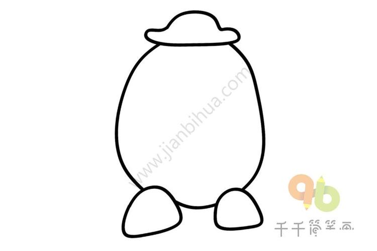 玩具总动员 蛋头先生简笔画