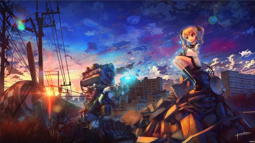 科幻动漫图片背景图片壁纸素材大全一.pptx 49页