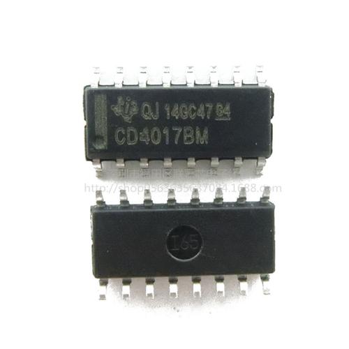 产品型号:全新原装  cd4017bm  贴片 sop16  十进