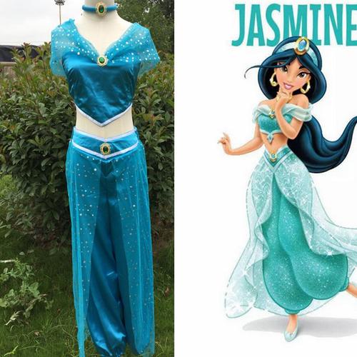 迪斯你阿拉丁神灯cos 公主茉莉成人cosplay服装