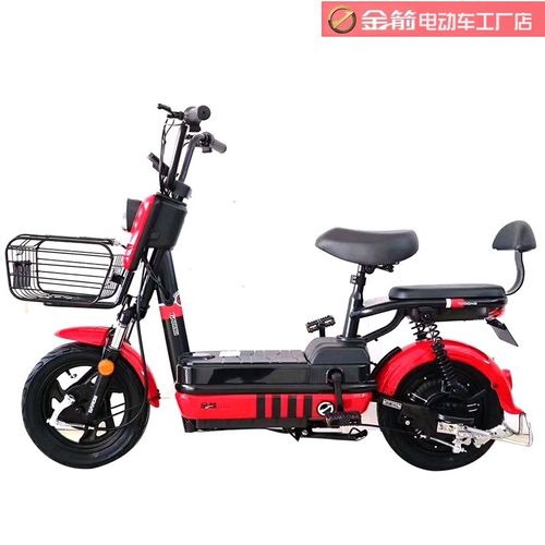 金箭电动车上牌电动自行车48v20a新款小型电瓶车男女