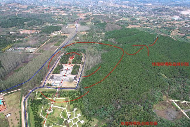 清西陵之崇陵妃园寝地理格局分析