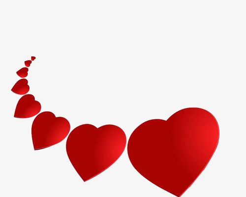 关键词 : 心形元素,从大到小爱心,红色爱心图,情人节装饰