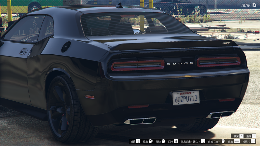 gta5道奇挑战者srt添加式载具mod