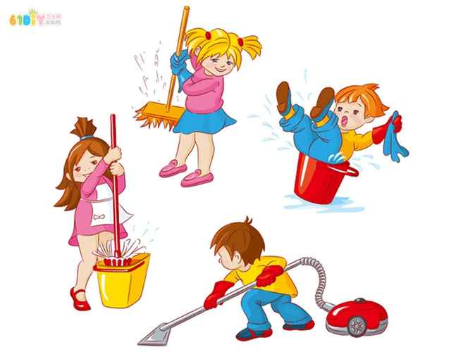 劳动节图片卡通