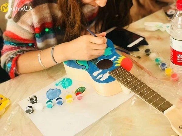 创意"尤"你|鸿山翡丽尤克里里彩绘diy,奏响创意主旋律