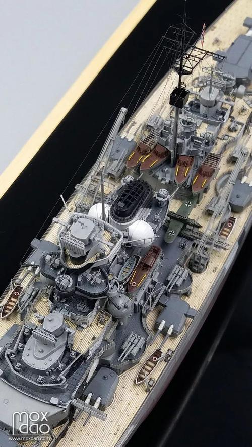 1/700 德国战舰俾斯麦号 波罗的海涂装 | 模型作品