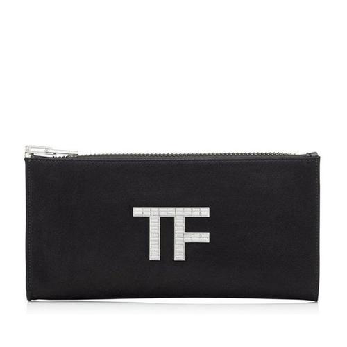 tom ford/汤姆福特 19年春夏 钱包 手包 女性 信封包 tf logo 手拿包