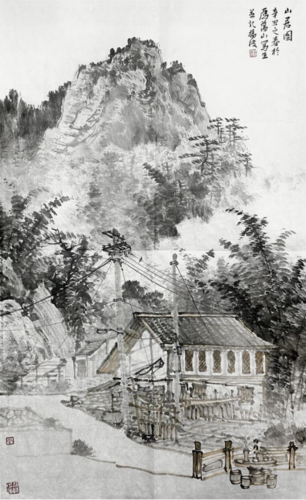 【展讯】应化山川——周逢俊,周扬波山水画写生作品展