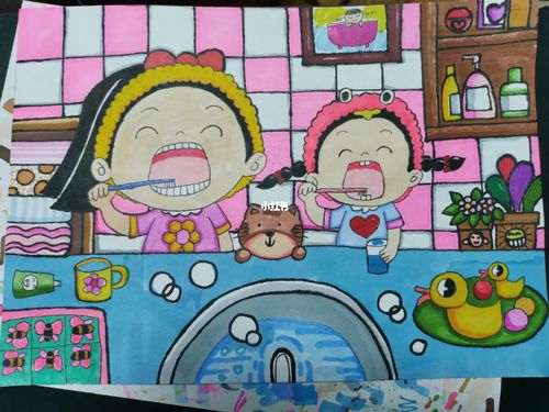 讲卫生_文化_绘画