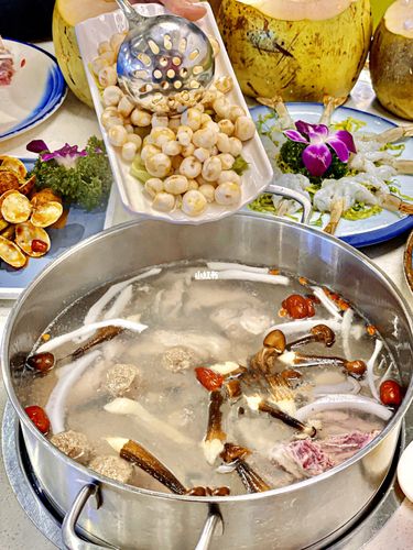 三亚美食|正宗椰子鸡95滋补养颜来旅游必吃_椰子鸡_海南_美食_穿搭