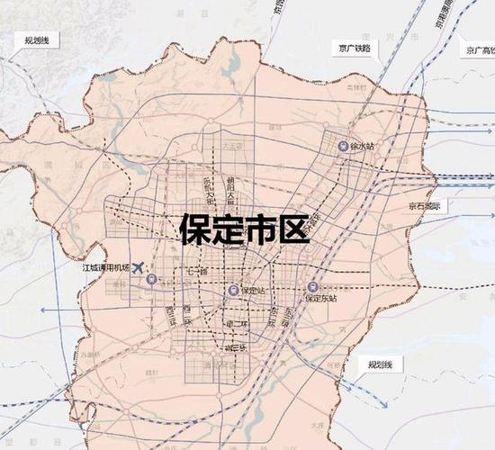 保定南三环规划
