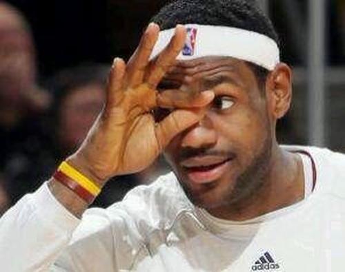 詹姆斯足以秒杀表情帝