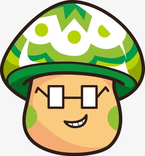 卡通蘑菇表情
