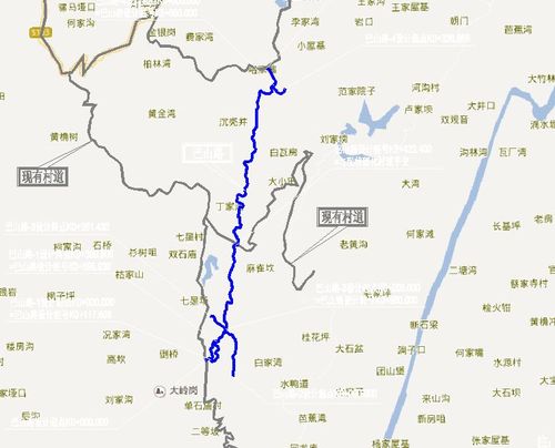 扩散巴南这几个村的路即将改造快看经不经过你家门口