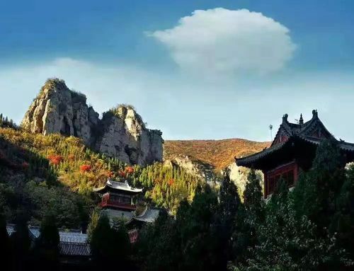 巩义青龙山慈云寺的深秋浅冬,美的无法呼吸!