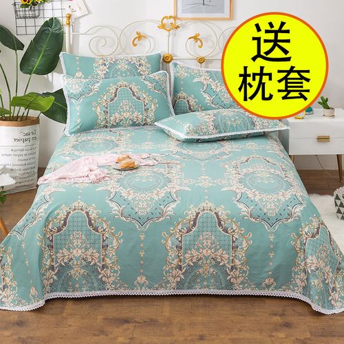 花边全棉加厚床单单件床裙纯棉被单双人简约1.5×2.3m